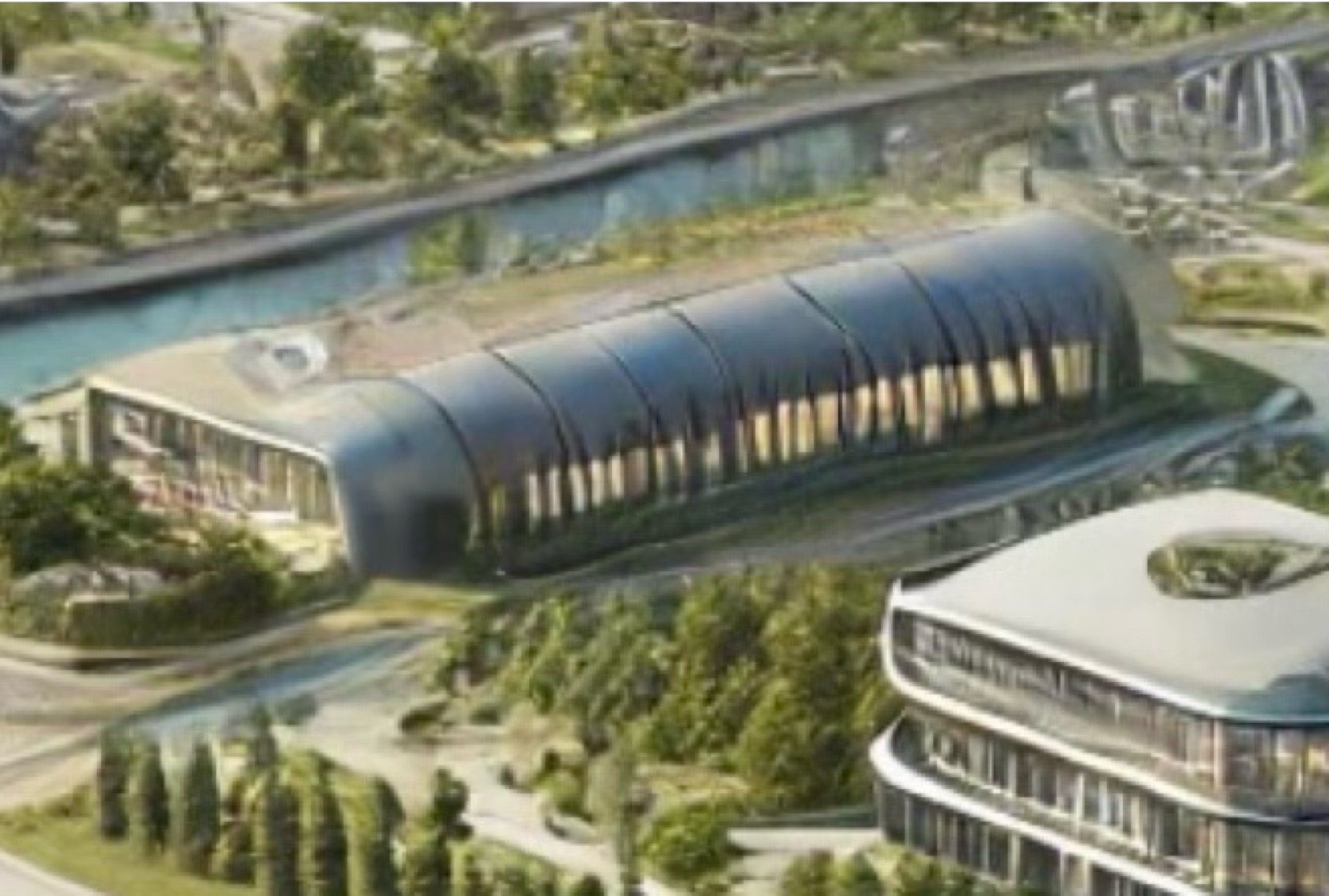 The commons and Bionic Park