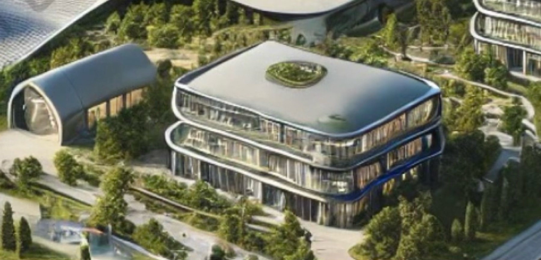 Residential dorms and visitors hotel